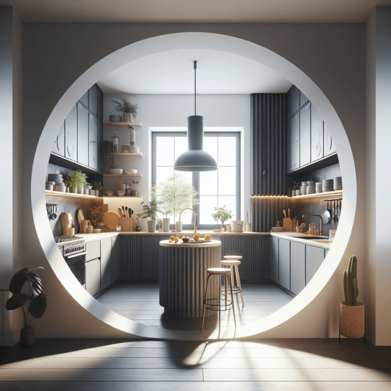 anthrazitfarbene Rondell Küche-Leipzig