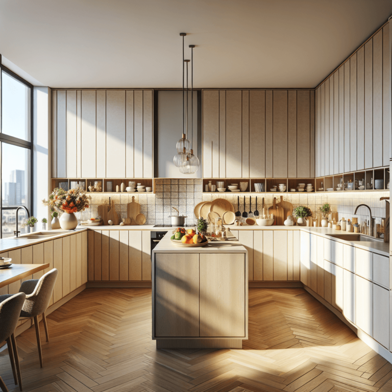 beige Design Küche-Leipzig