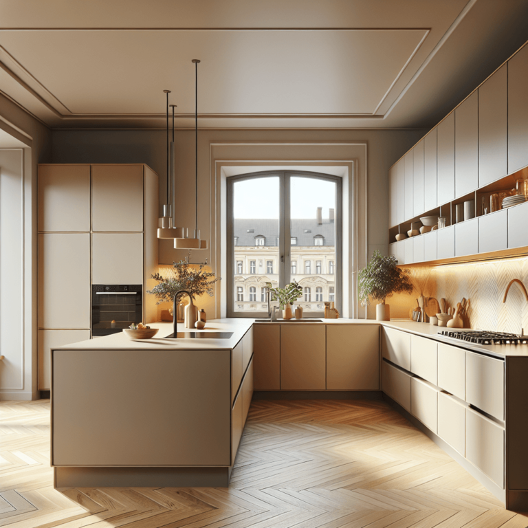 beige Komplett Küche-Leipzig