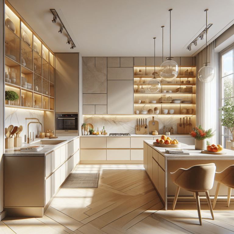 beige Mediterrane Küche-Leipzig