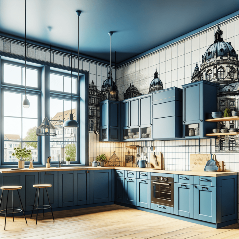 blaue Eck-Küche-Leipzig