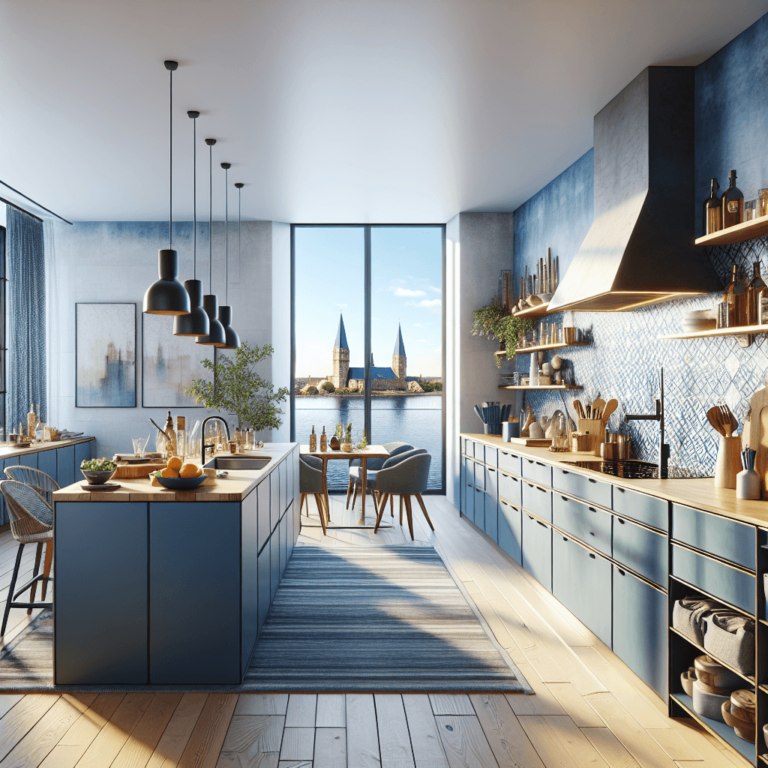 blaue Mediterrane Küche-Leipzig