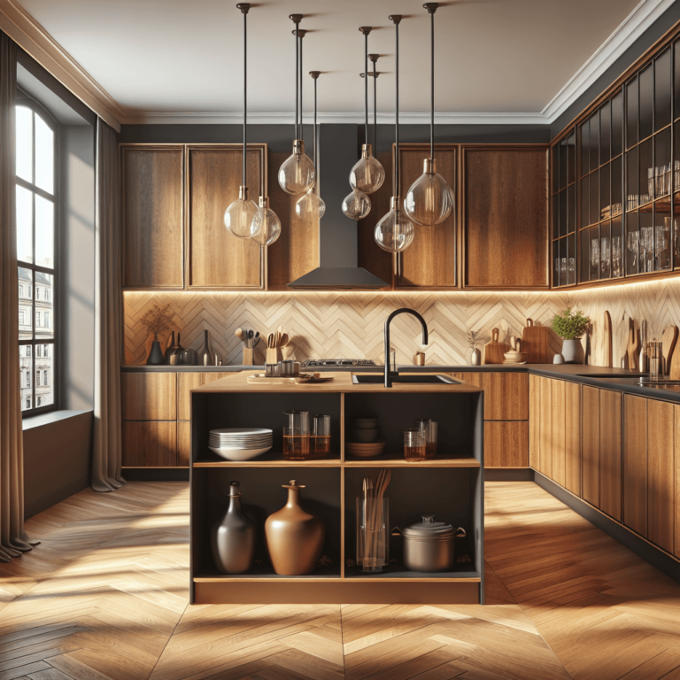 braune Amerikanische Küche-Leipzig