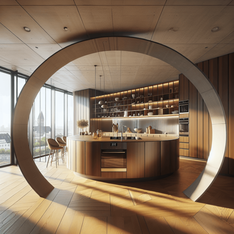 braune Rondell Küche-Leipzig