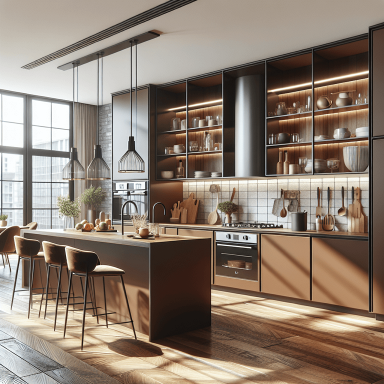 braune Wohnküche-Leipzig