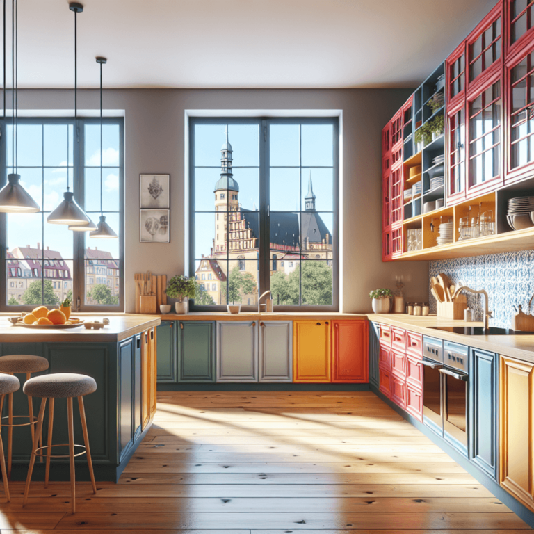 bunte Amerikanische Küche-Leipzig