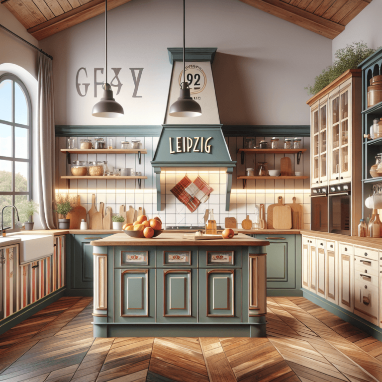 bunte Landhausküche-Leipzig