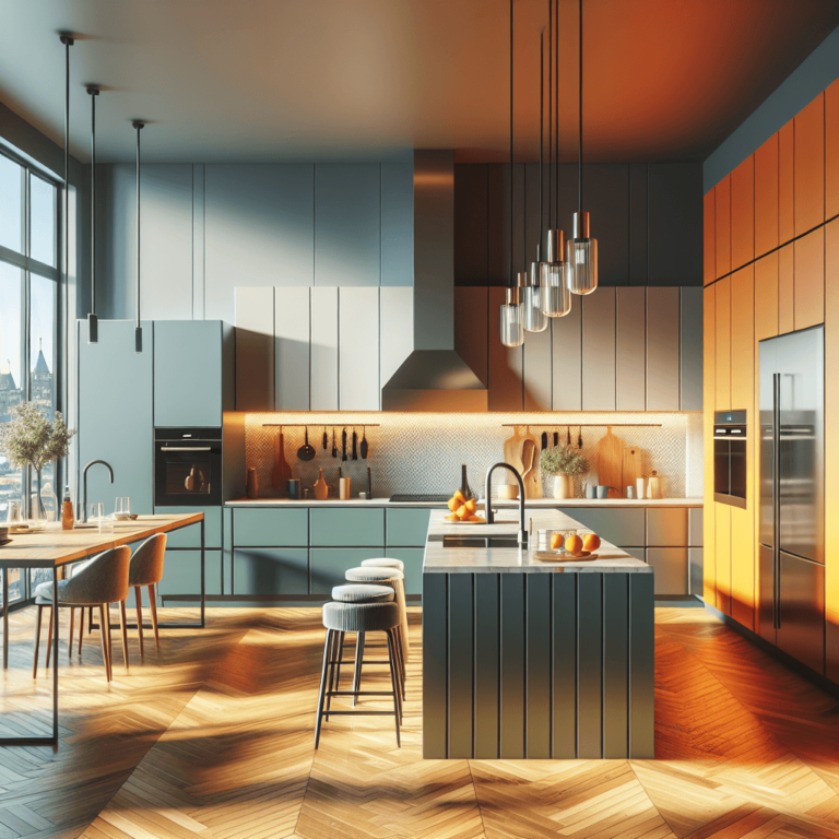 bunte Modulare Küche-Leipzig