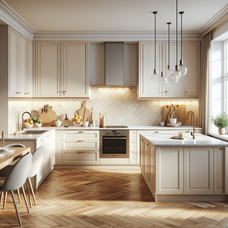 cremefarbene Komplett Küche-Leipzig