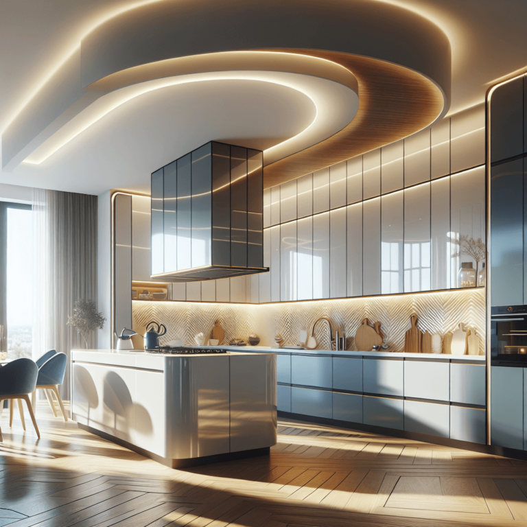 hochglanz Küche in G-Form-Leipzig