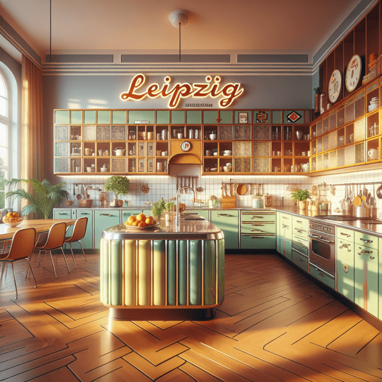 hochglanz Retro Küche-Leipzig