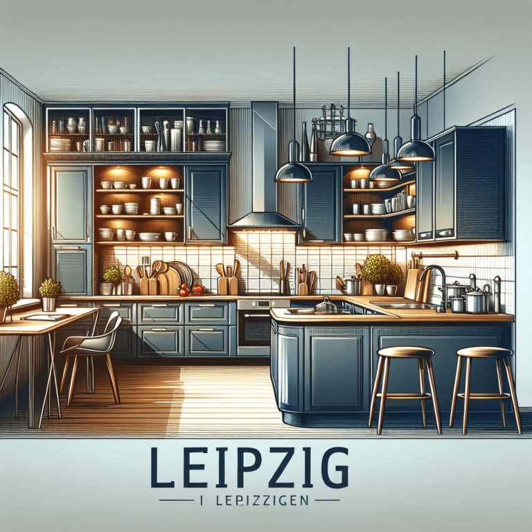 hochglanz mehrzeilige Küche-Leipzig