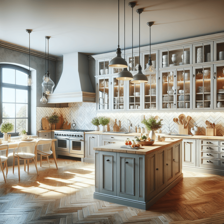 matte Küche im Bauernhausstil-Leipzig