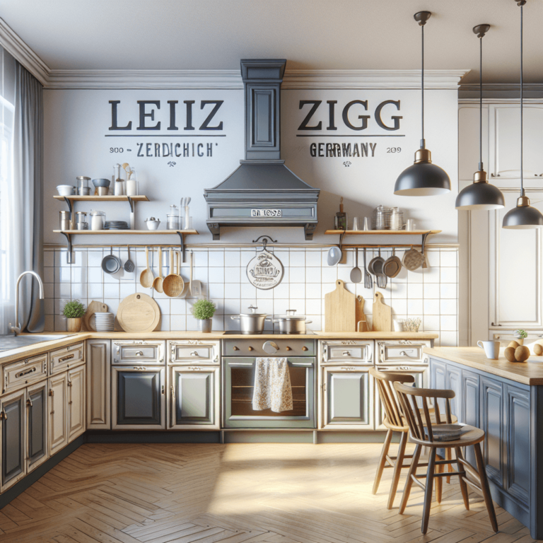 matte Küche im Shabby Chic Stil-Leipzig