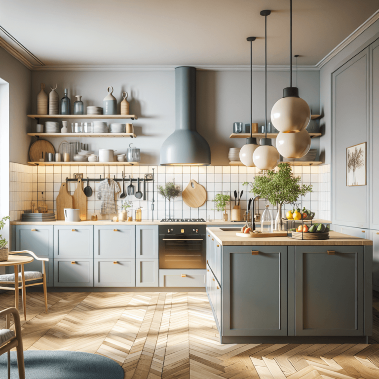 matte Küche im skandinavischen Stil-Leipzig