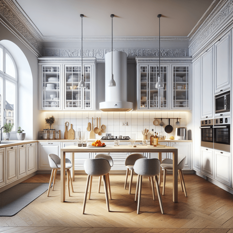 weiße Anrichte Küche-Leipzig