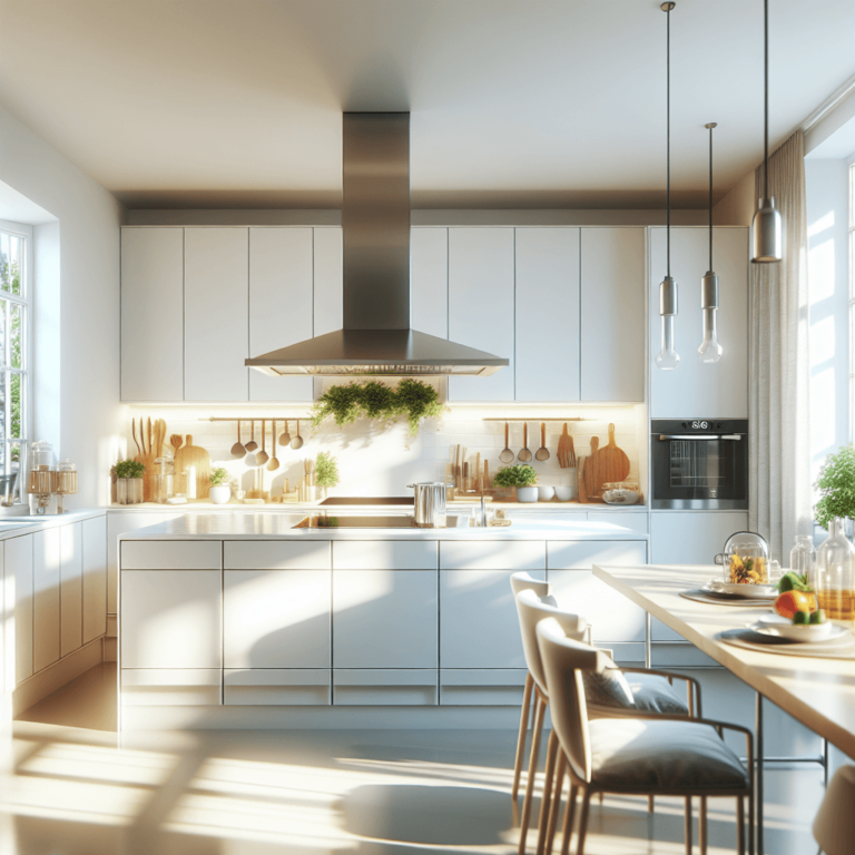 weiße Wohnküche-Leipzig